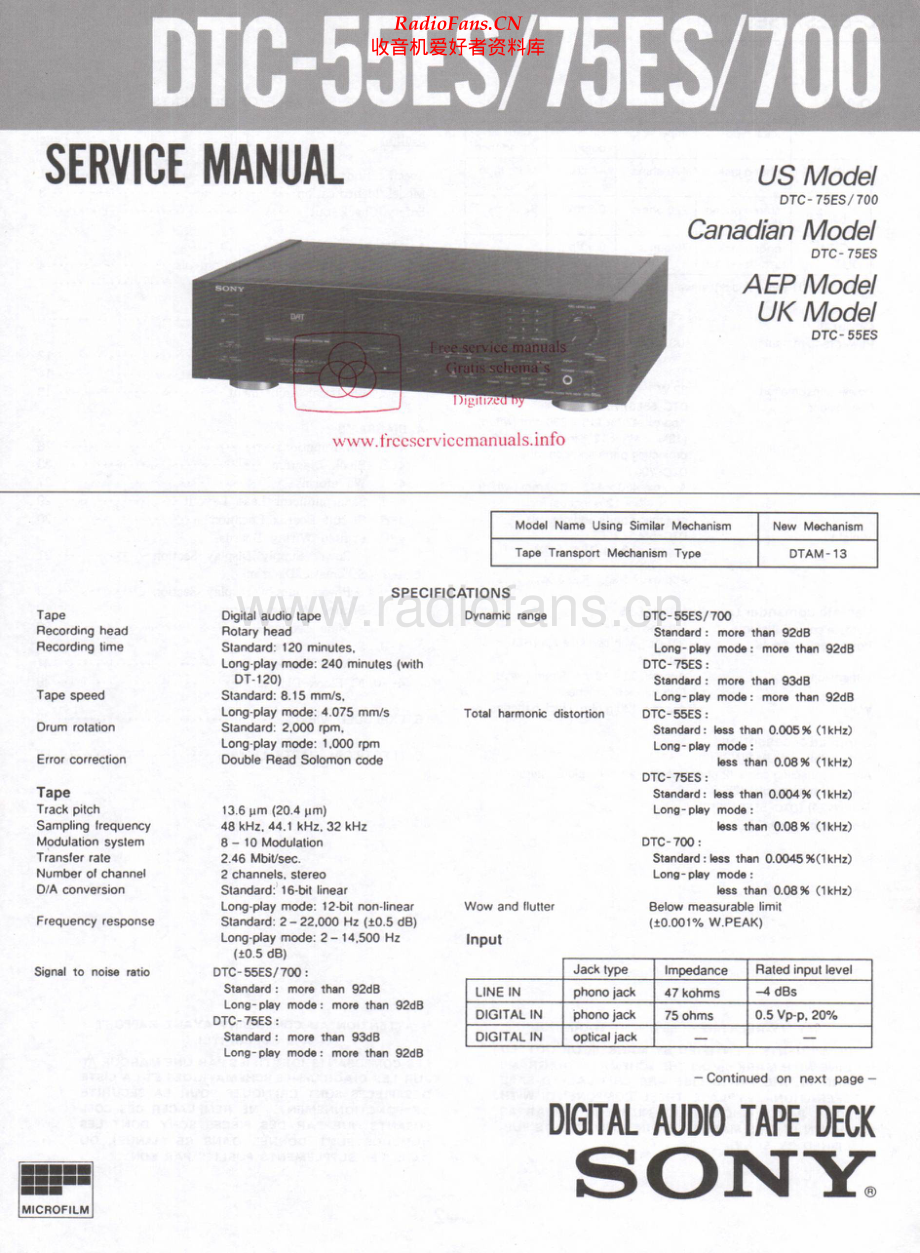 Sony-DTC700-dat-sm 维修电路原理图.pdf_第1页