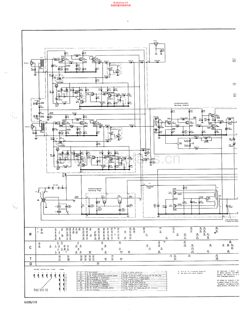 Uher-1200ReportSynchro-tape-sch 维修电路原理图.pdf_第1页