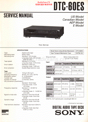 Sony-DTC60ES-tape-sm 维修电路原理图.pdf