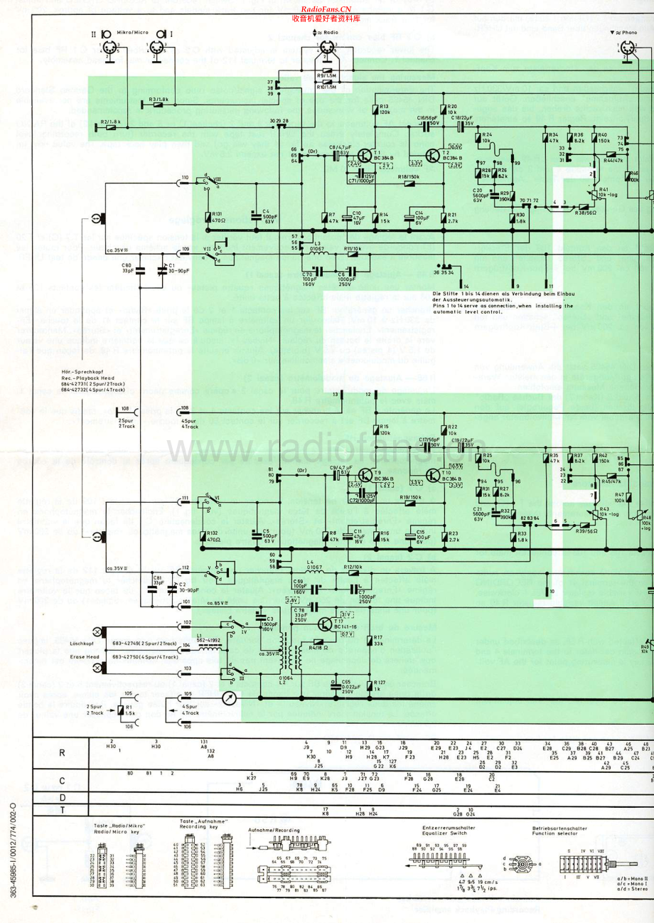 Uher-SG520-tape-sch 维修电路原理图.pdf_第1页