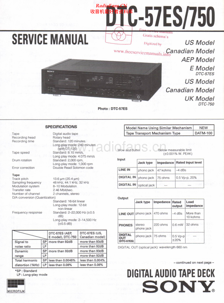 Sony-DTC750-tape-sm 维修电路原理图.pdf_第1页