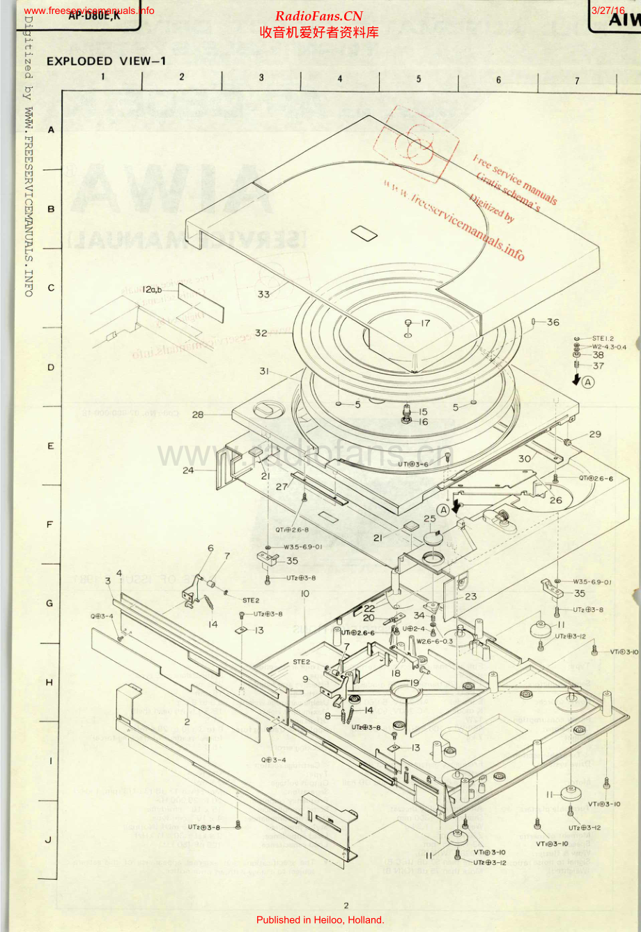 Aiwa-APD80-tt-sm维修电路原理图.pdf_第2页