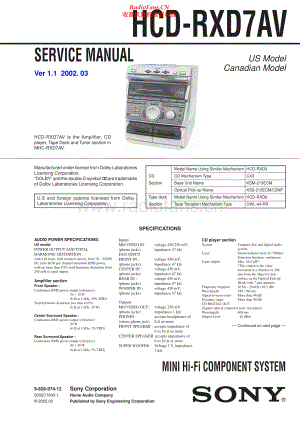 Sony-HCDRXD7AV-cs-sm 维修电路原理图.pdf