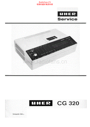 Uher-CG320-tape-sm 维修电路原理图.pdf