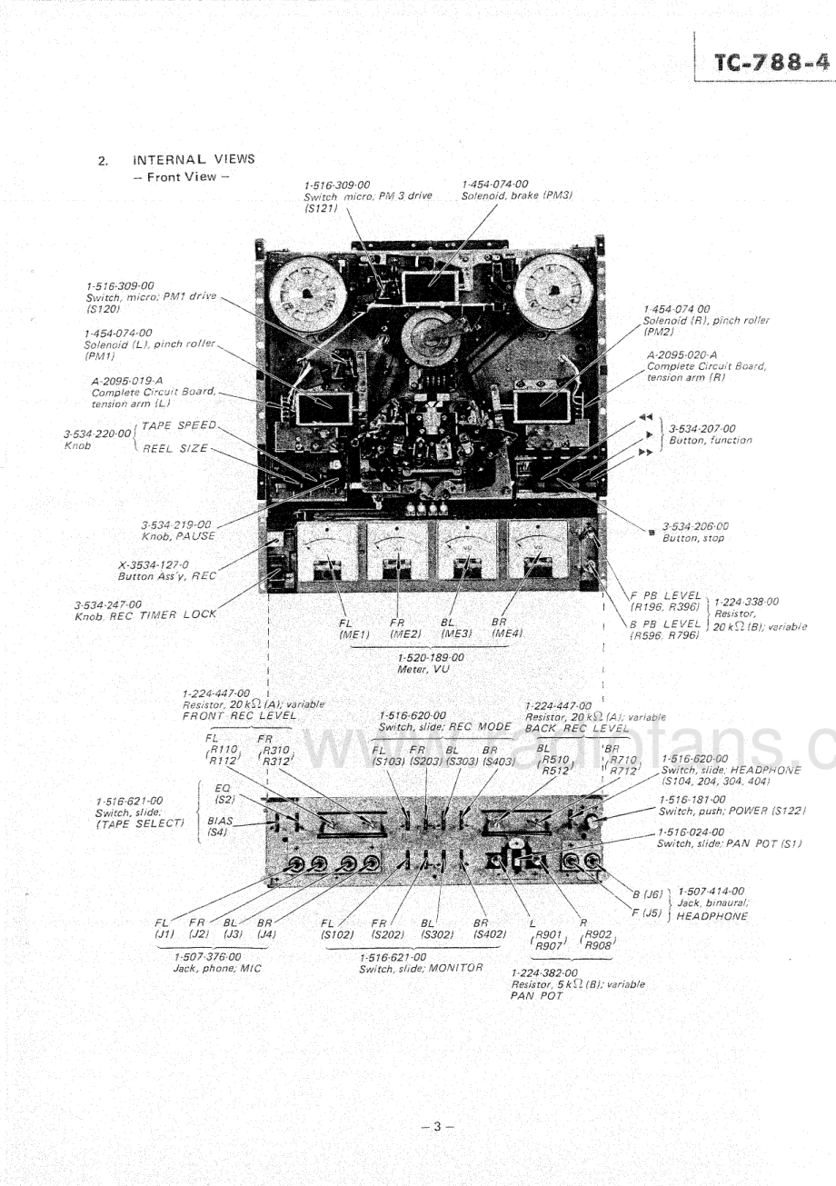 Sony-TC788_4-tape-sm 维修电路原理图.pdf_第3页