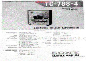 Sony-TC788_4-tape-sm 维修电路原理图.pdf