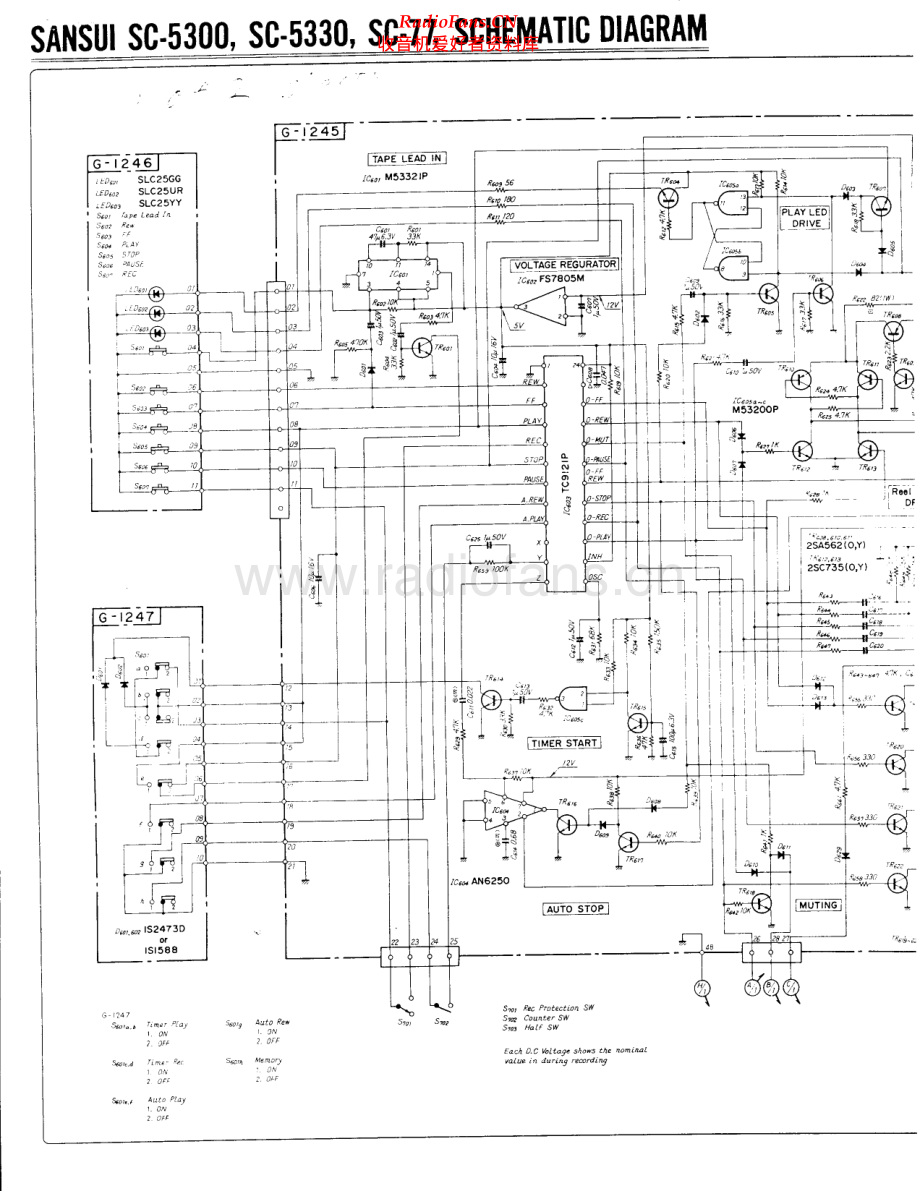 Sansui-SC5300-tape-sch 维修电路原理图.pdf_第1页