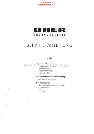Uher-95T-tape-sm 维修电路原理图.pdf