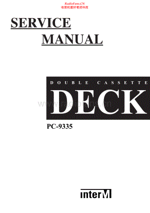 InterM-PC9335-tape-sm 维修电路原理图.pdf