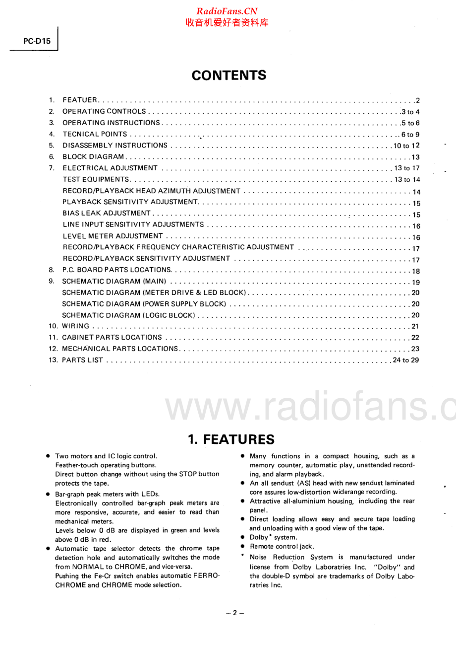 Toshiba-PCD15-tape-sm 维修电路原理图.pdf_第2页