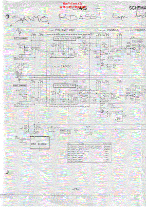 Sanyo-RD4551-tape-sch 维修电路原理图.pdf