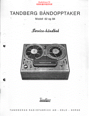 Tandberg-84-tape-sm 维修电路原理图.pdf