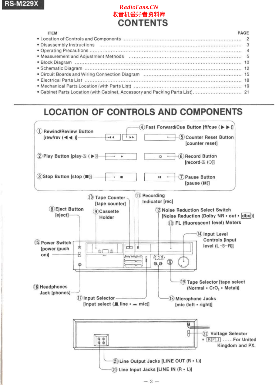 Technics-RSM229X-tape-sm 维修电路原理图.pdf_第2页