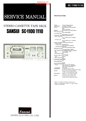 Sansui-SC1110-tape-sm 维修电路原理图.pdf