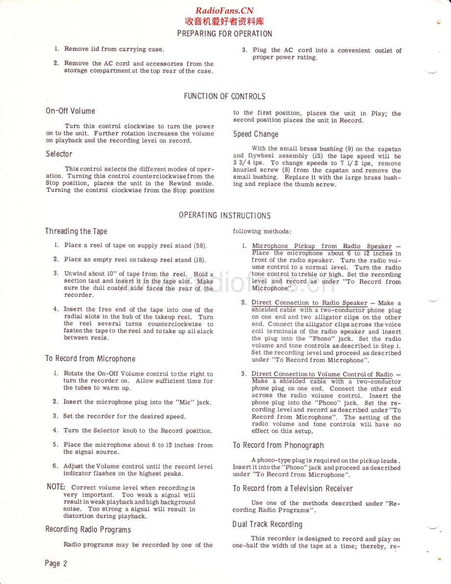 Lafayette-TR101-tape-sm 维修电路原理图.pdf_第2页