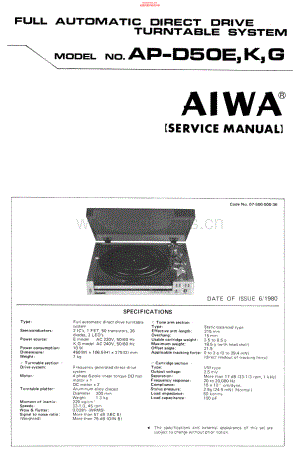 Aiwa-APD50-tt-sm维修电路原理图.pdf