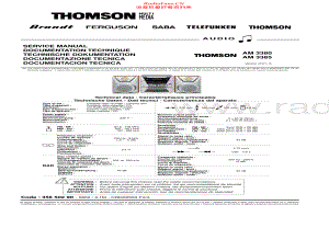 Thomson-A3385-cs-sm 维修电路原理图.pdf