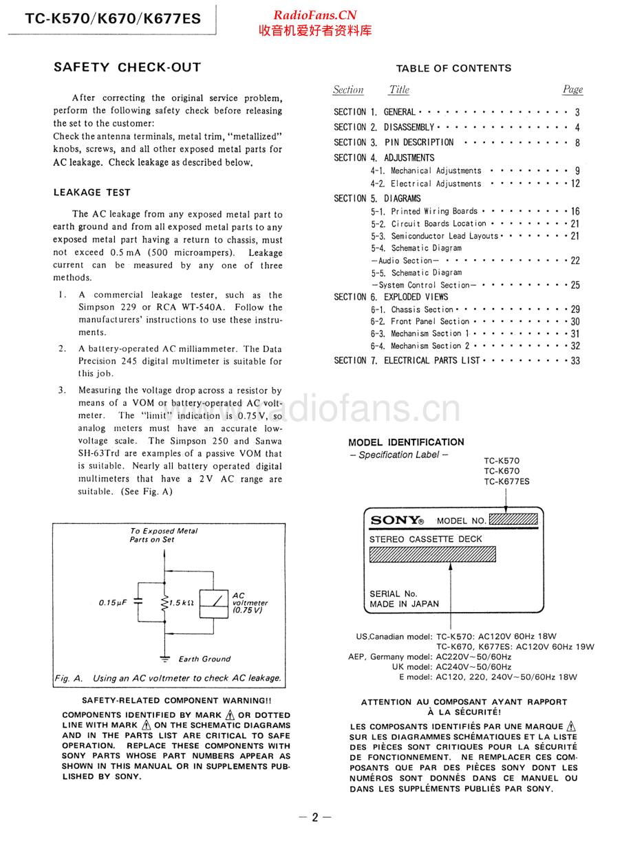 Sony-TCK670-tape-sm 维修电路原理图.pdf_第2页