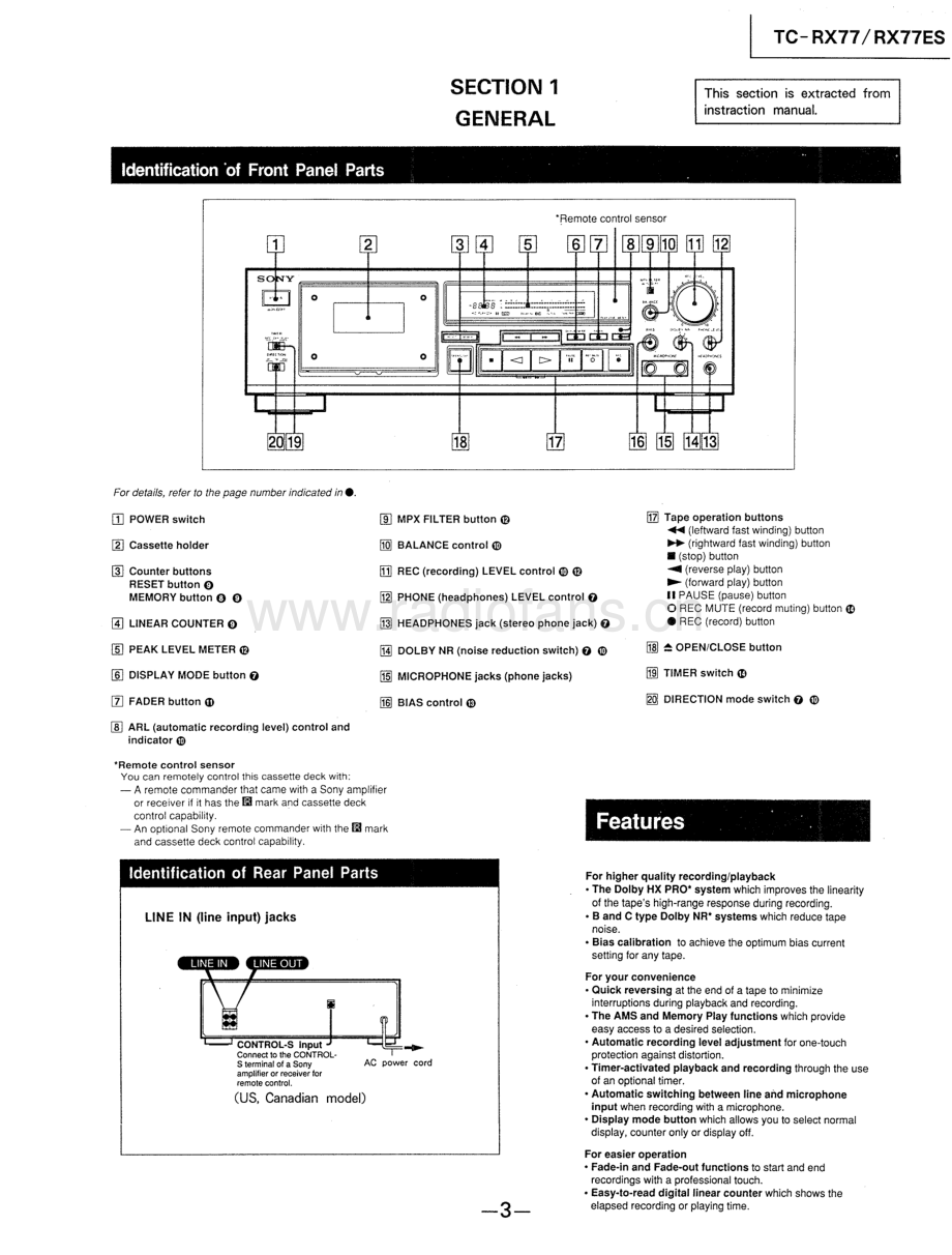 Sony-TCRX77-tape-sm 维修电路原理图.pdf_第3页