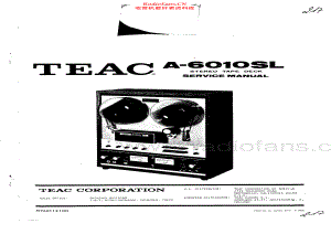 Teac-A6010SL-tape-sm 维修电路原理图.pdf