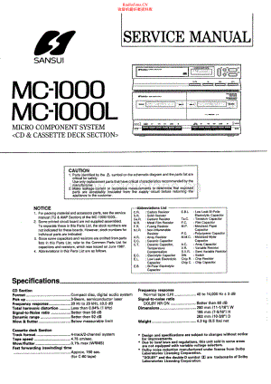 Sansui-MC1000-cs-sm 维修电路原理图.pdf