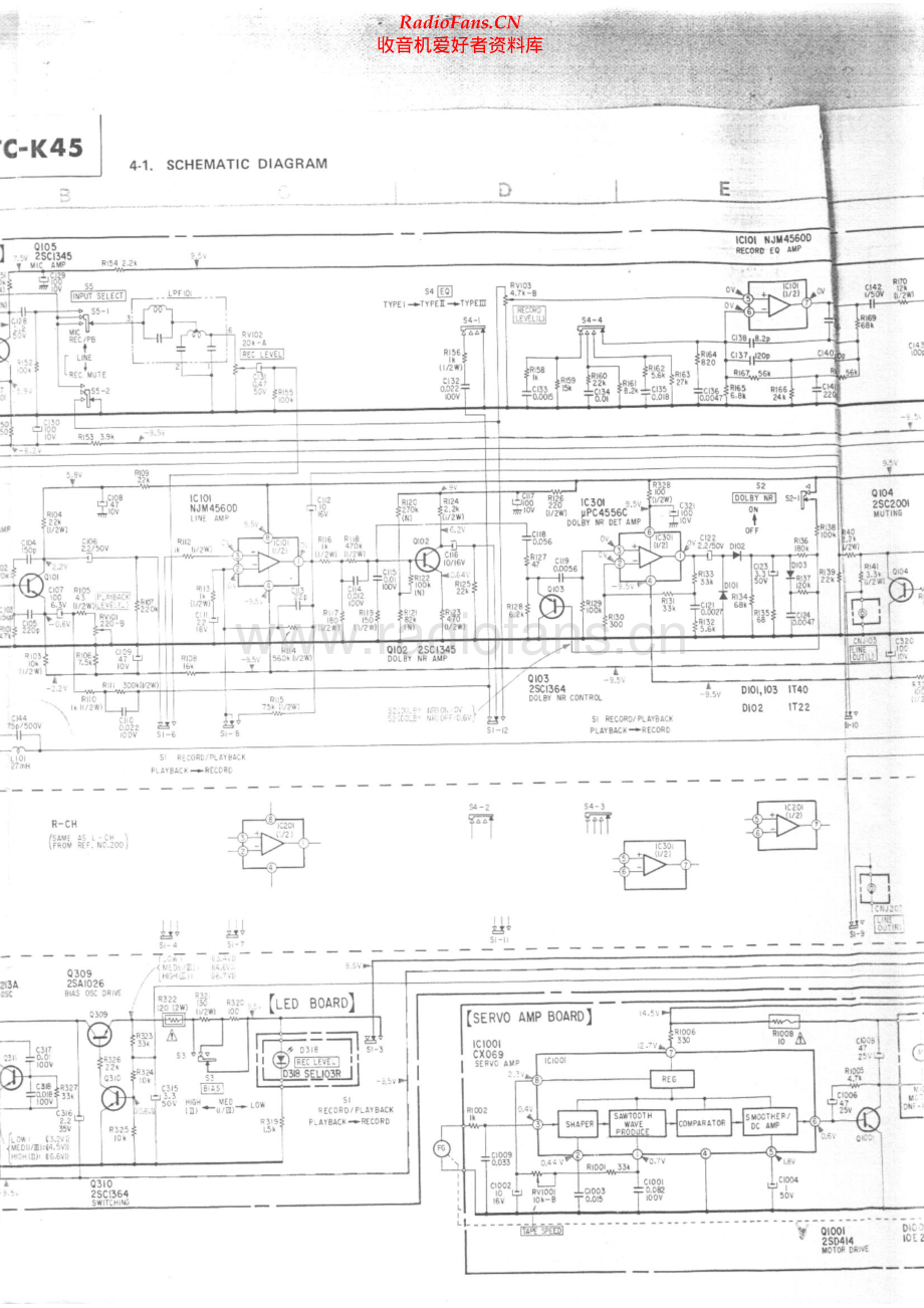 Sony-TCK45-tape-sch 维修电路原理图.pdf_第2页