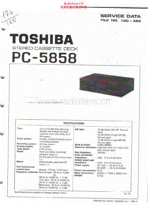 Toshiba-PC5858-tape-sm 维修电路原理图.pdf
