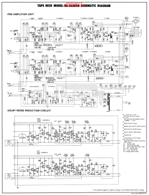 Technics-RS263USD-tape-sch 维修电路原理图.pdf