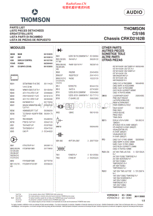 Thomson-CS186-cs-pl 维修电路原理图.pdf