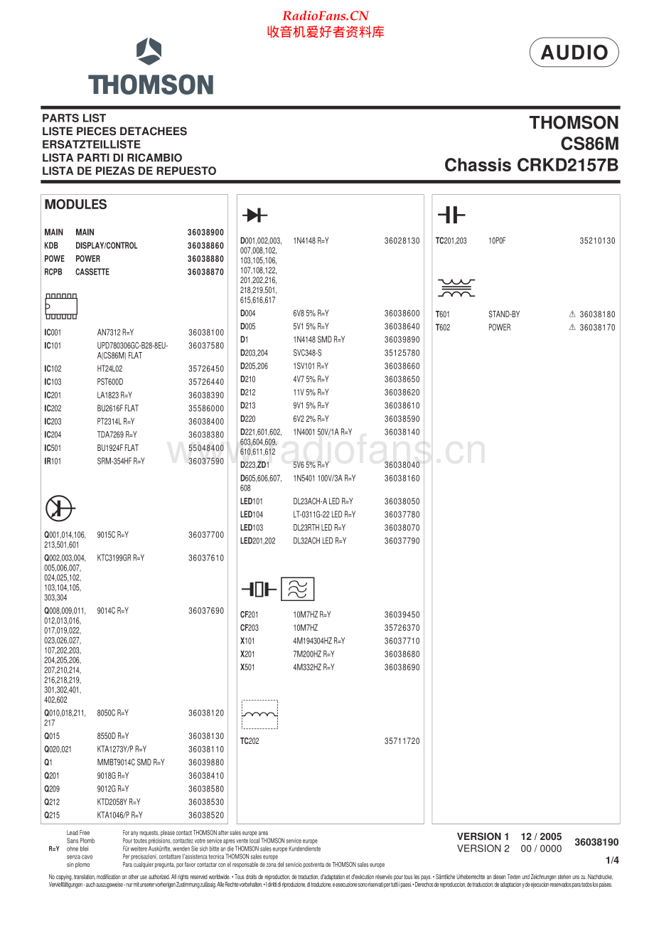 Thomson-CS86M-cs-pl 维修电路原理图.pdf_第1页