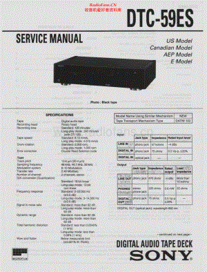Sony-DTC59ES-tape-sm 维修电路原理图.pdf