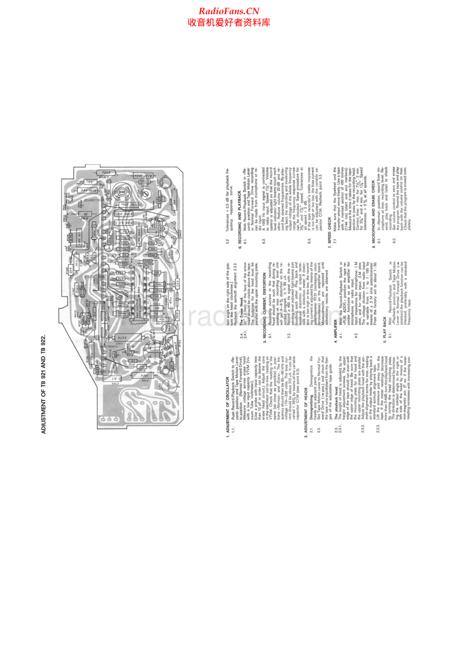 Tandberg-922-tape-sch 维修电路原理图.pdf_第2页