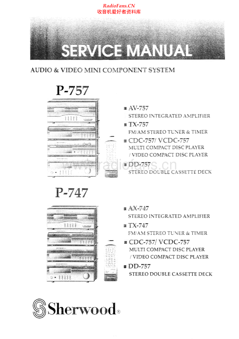 Sherwood-P747-cs-sm 维修电路原理图.pdf_第1页