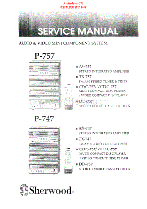 Sherwood-P747-cs-sm 维修电路原理图.pdf