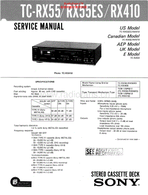 Sony-TCRX55ES-tape-sm 维修电路原理图.pdf