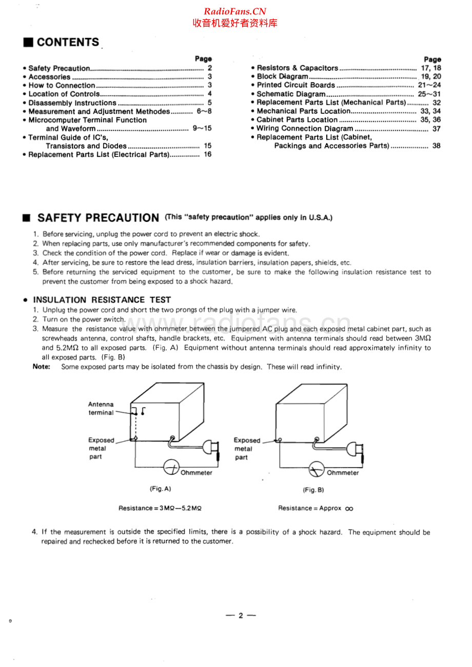 Technics-RSB605-tape-sm 维修电路原理图.pdf_第2页