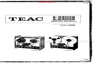 Teac-A2300S-tape-sm 维修电路原理图.pdf