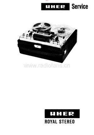 Uher-RoyalStereo-tape-sm 维修电路原理图.pdf