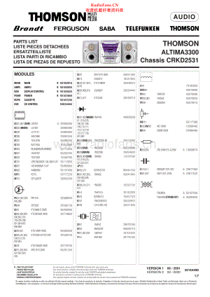 Thomson-Altima3300-cs-pl 维修电路原理图.pdf