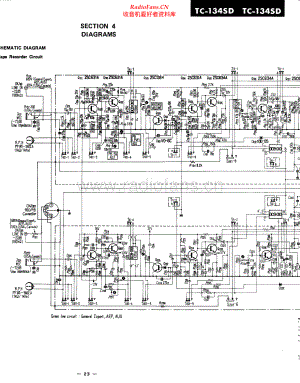 Sony-TC134SD-tape-sch 维修电路原理图.pdf