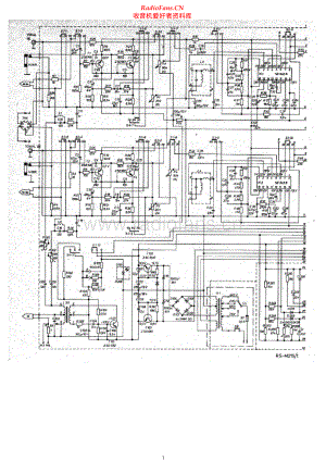 Technics-RSM215-tape-sch 维修电路原理图.pdf