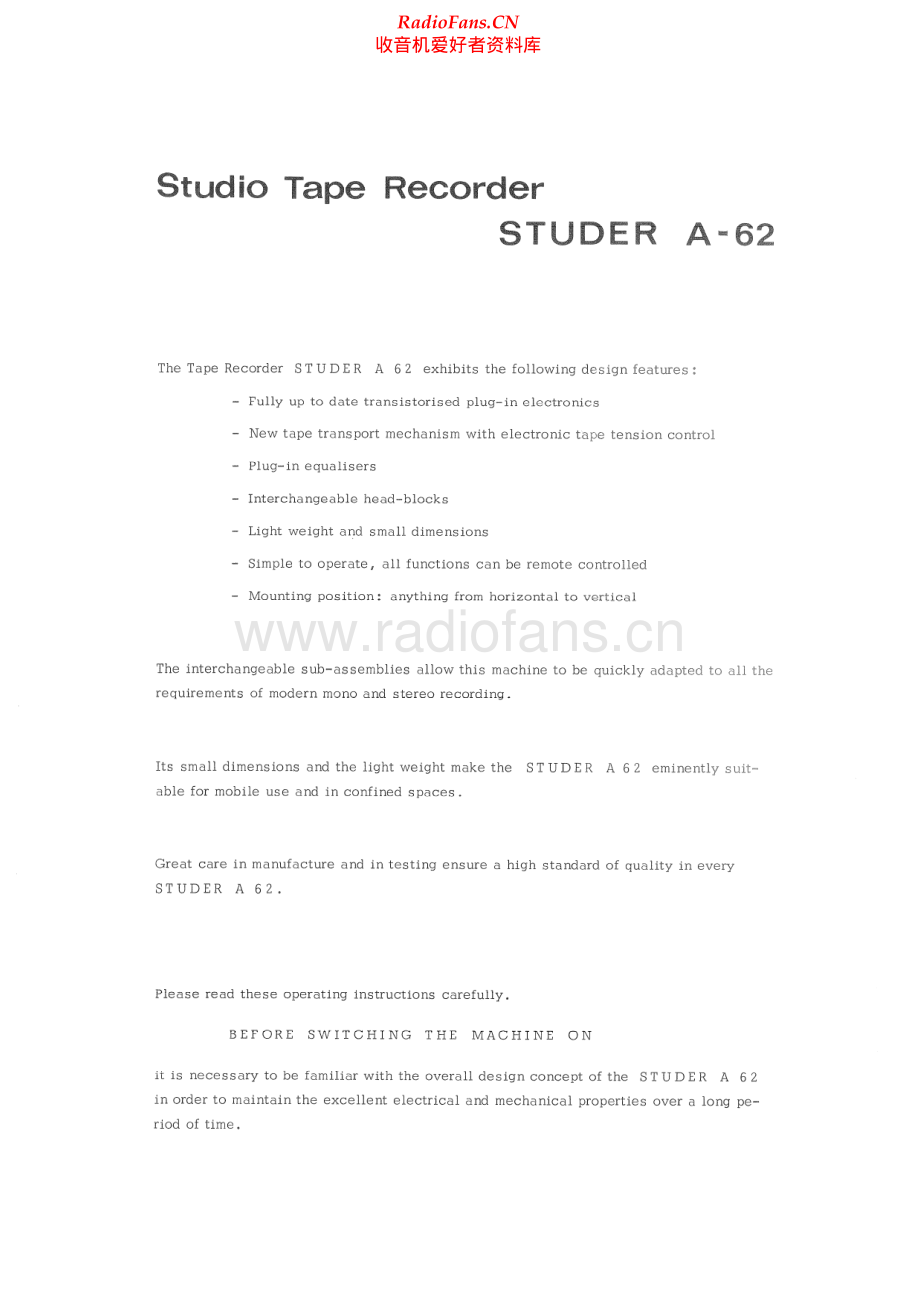 Studer-A62-tape-sm 维修电路原理图.pdf_第2页