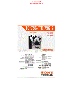 Sony-TC756-tape-sm 维修电路原理图.pdf