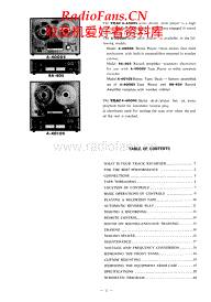 Teac-A4000S-tape-sm 维修电路原理图.pdf