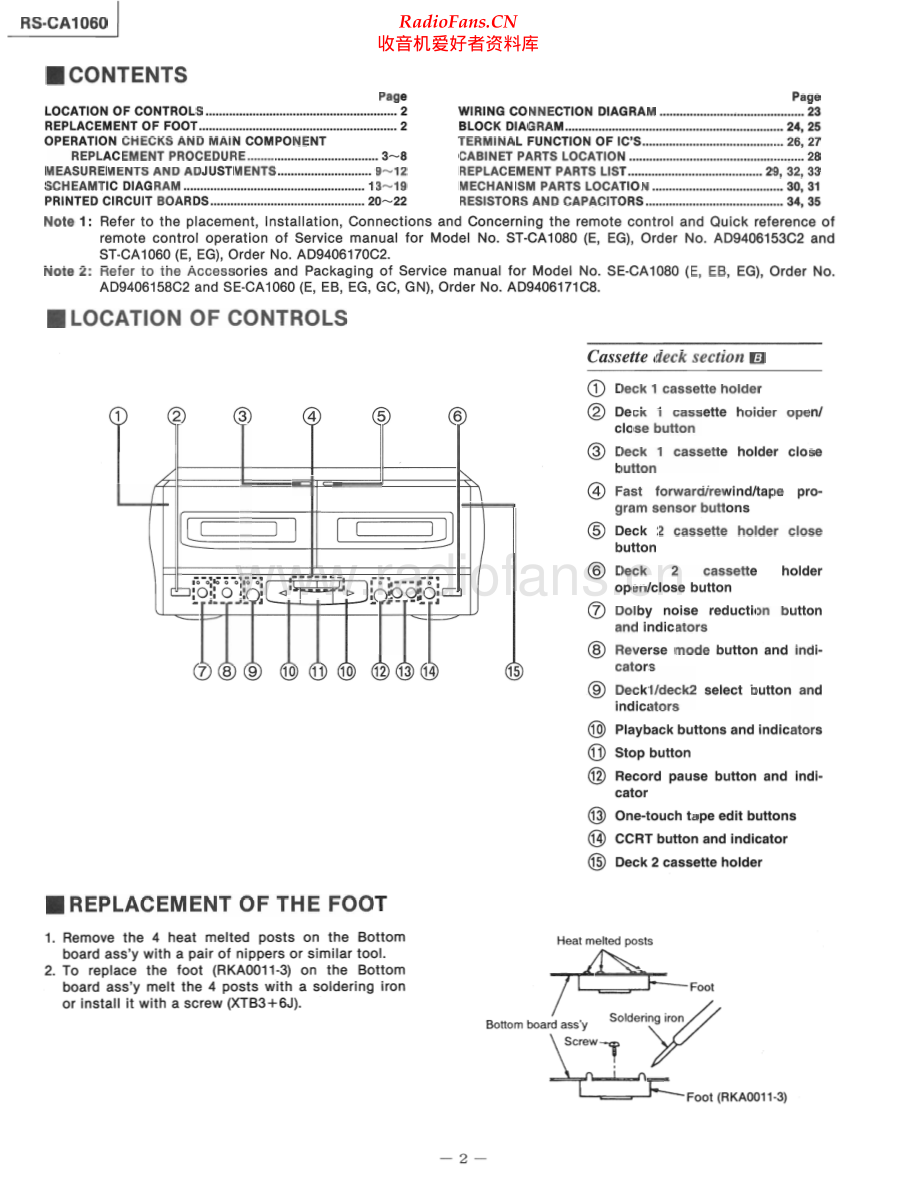 Technics-RSCA1060-tape-sm 维修电路原理图.pdf_第2页