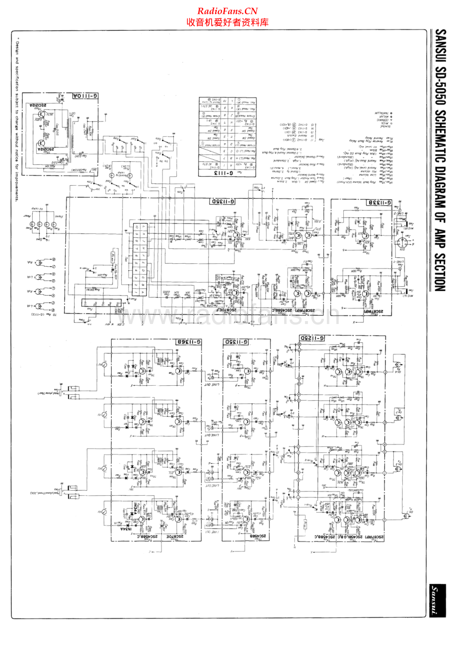 Sansui-SD5050-tape-sch 维修电路原理图.pdf_第2页
