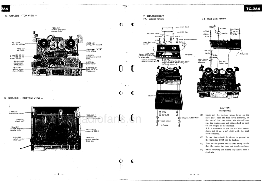 Sony-TC266-tape-sm 维修电路原理图.pdf_第3页