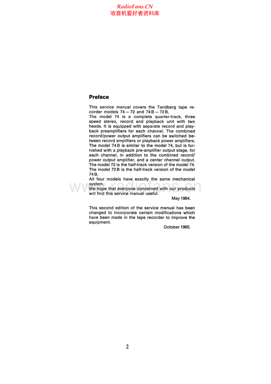 Tandberg-74-tape-sm 维修电路原理图.pdf_第2页