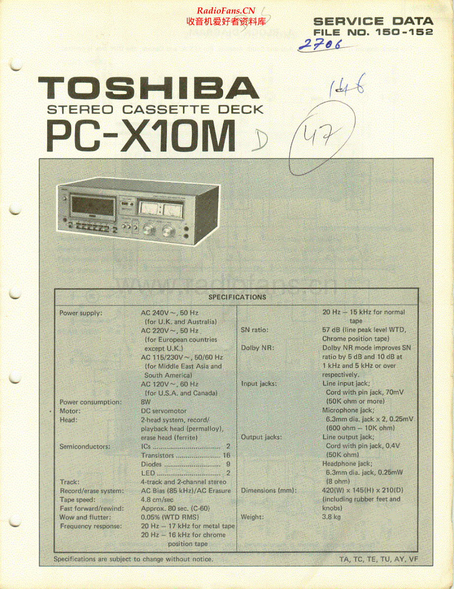 Toshiba-PCX10M-tape-sm 维修电路原理图.pdf_第1页