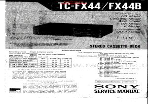 Sony-TCFX44-tape-sm 维修电路原理图.pdf
